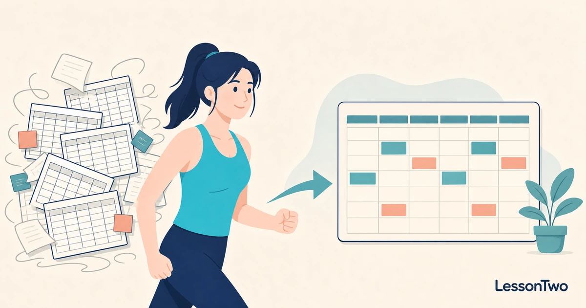 自由健身教練的排課管理:從 Excel 畢業的完整指南